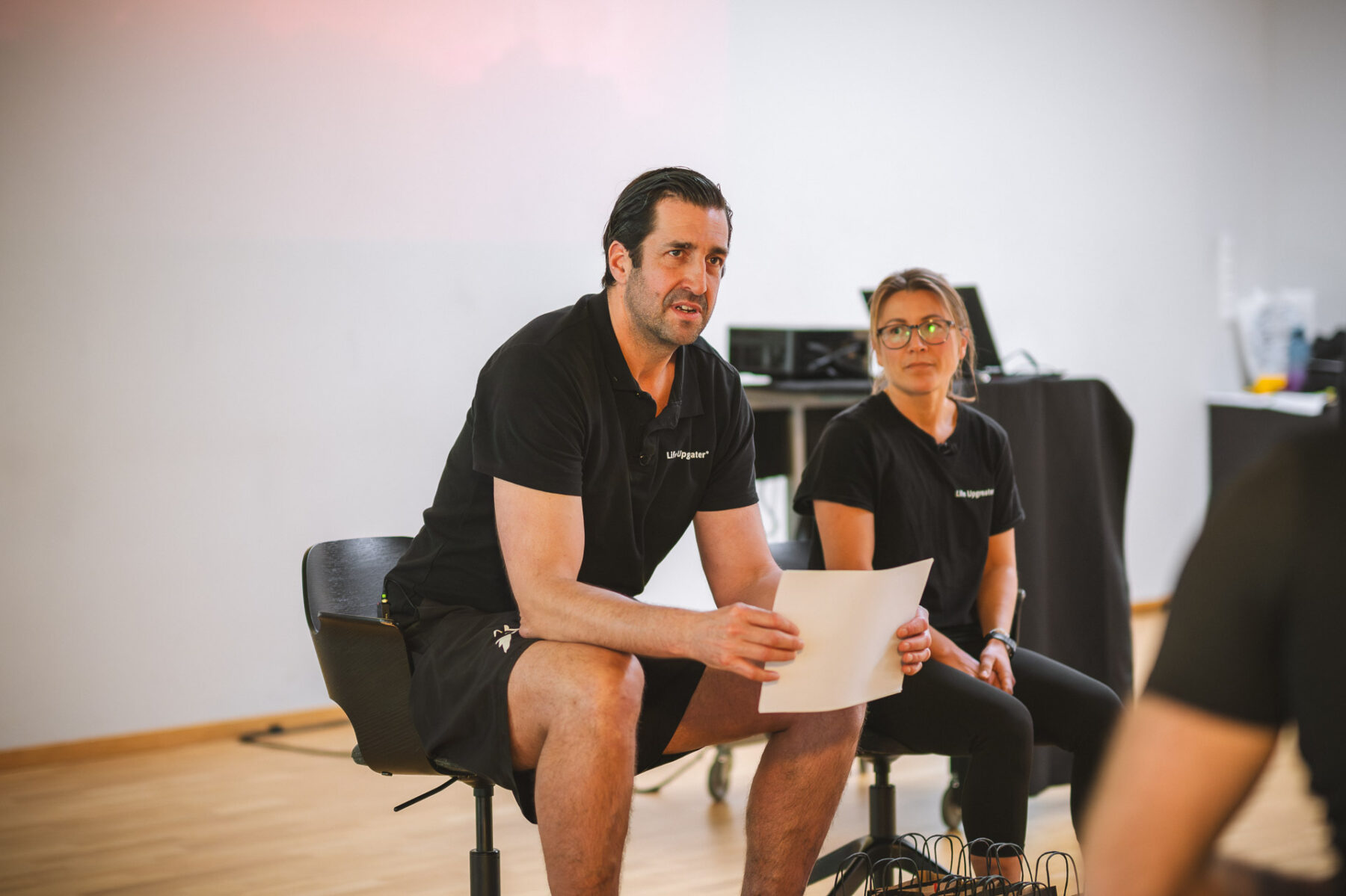 Trainingsübung am zweiten Seminartag