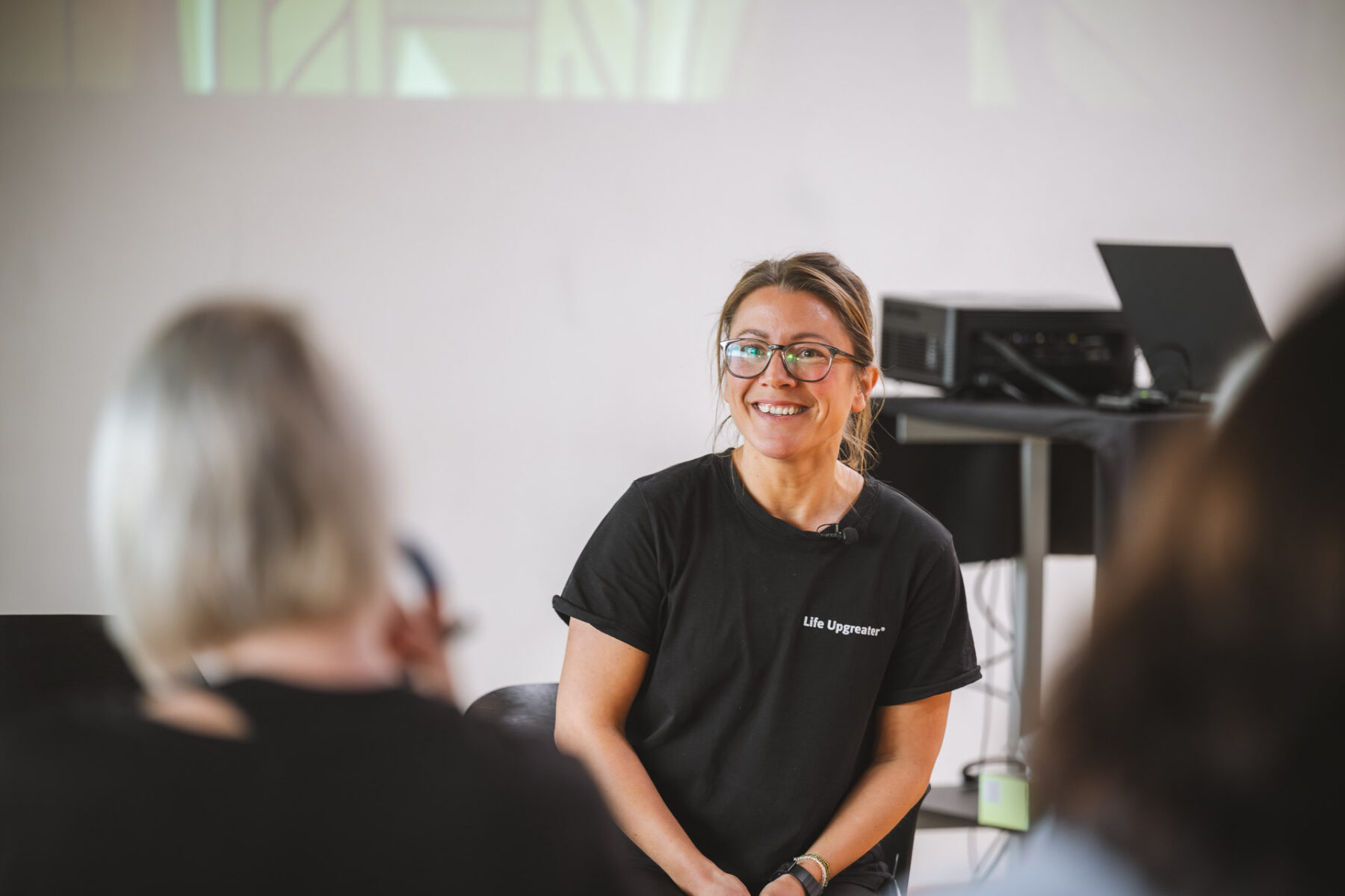 Lisa im Seminar Glücklich & Gesund